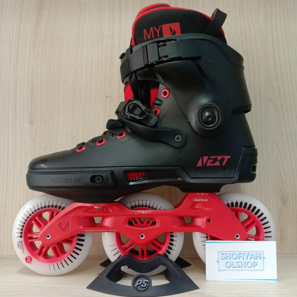 POWERSLIDE NEXT BLACK RED 110