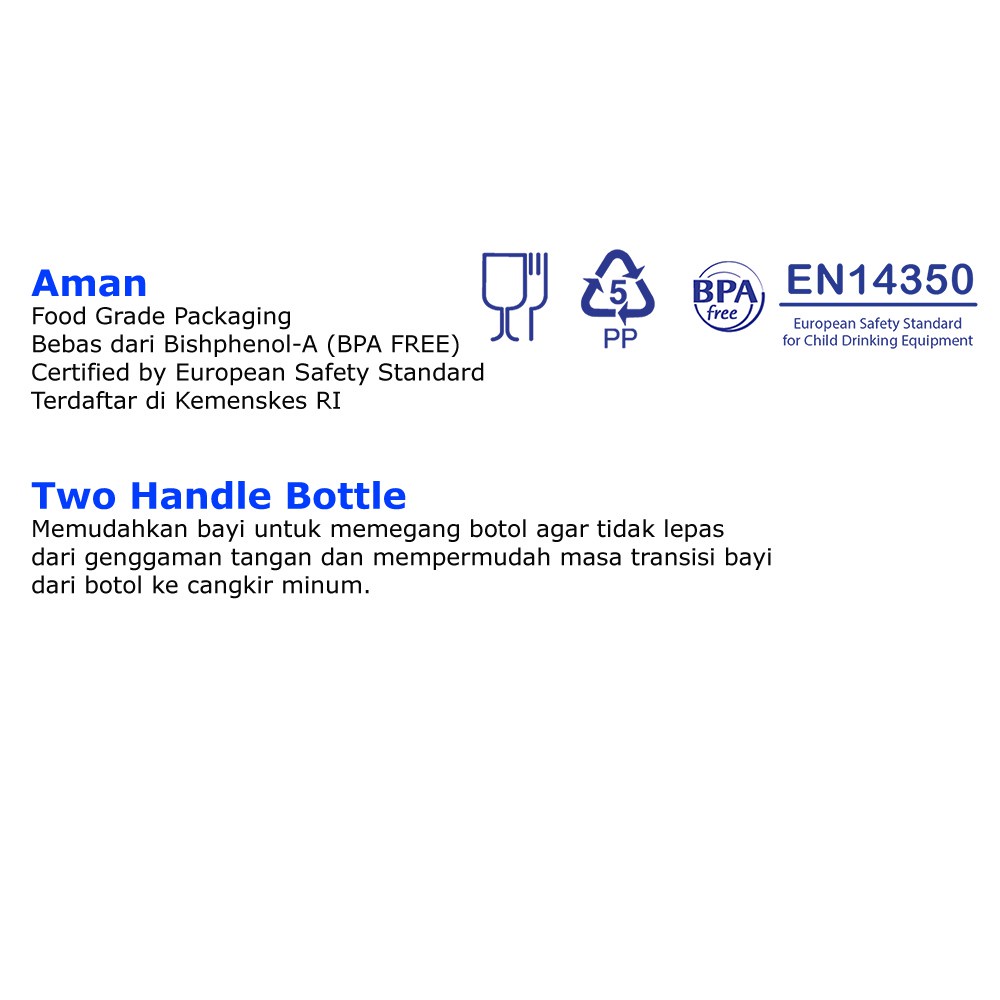 Baby Safe Training Cup Hard Spout - AP006 / Botol Minum Bayi &amp; Anak