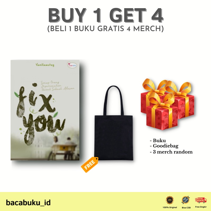 Harga Fix You Novel Terbaru Februari 2024