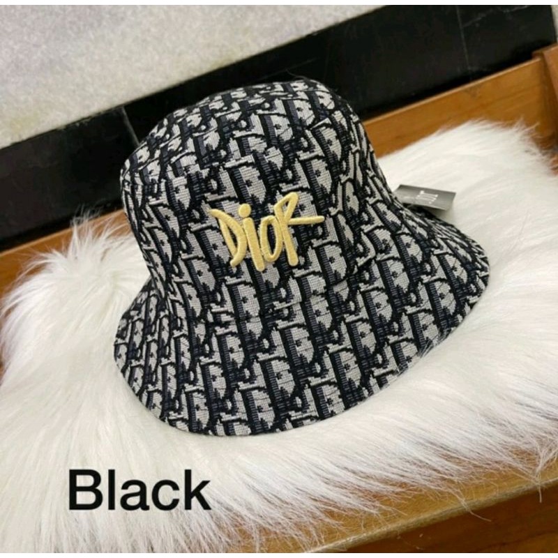 Topi Dior Kanvas Bucket Premium Import
