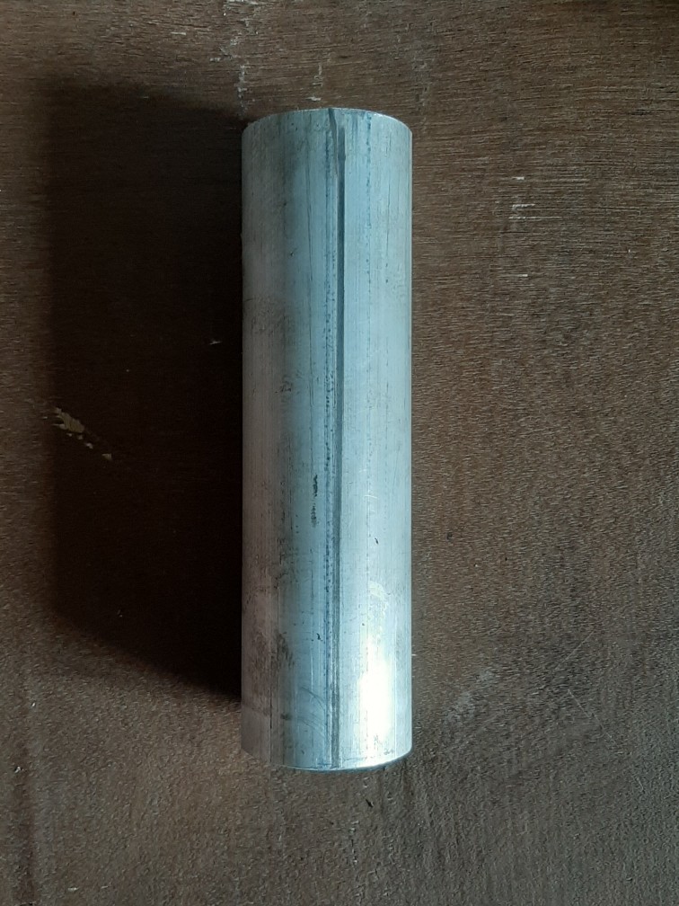 As Aluminium Dia. 2 1/4 Inch ( 57.15 Mm ) Alumunium Round Bar Assental T6061 Type 6061 Bukan Dural