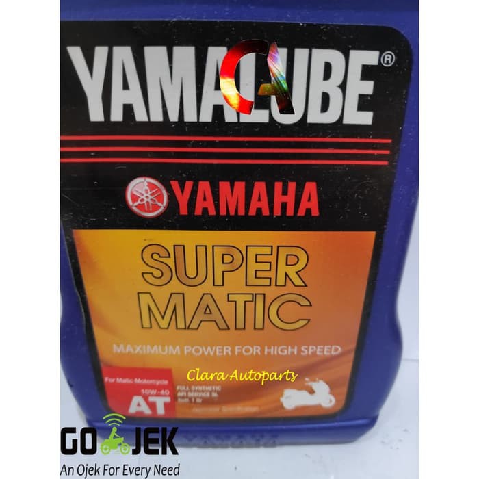 OLI YAMALUBE SUPER MATIC OLI YAMAHA SUPER MATIC MATIK METIK 10W 40 1L