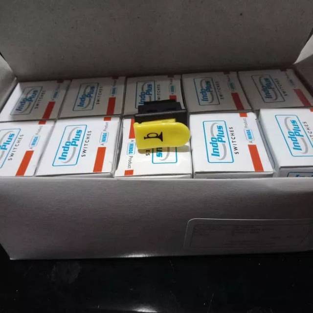 SAKLAR/TOMBOL KLAKSON KRISMA-SUPRA X 125-SUPRA FIT NEW-REVO-CS 1 ORIGINAL MINDA