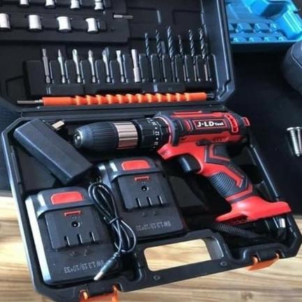 TERBAIK ❀ MESIN BOR BATERAI 36V JLD TOOL - IMPACT DRILL 36V - CORDLESS DRILL 36V