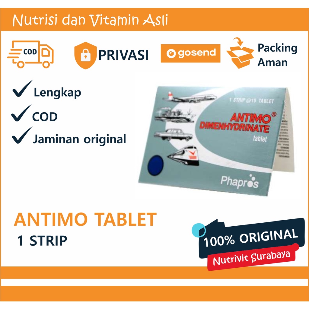 ANTIMO TABLET 1 STRIP (10 TABLET)