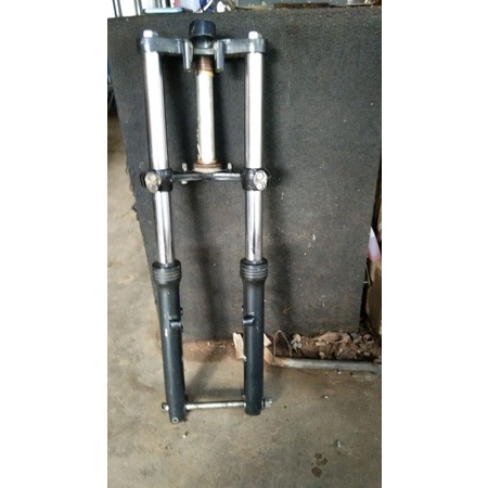 shock shok breaker depan ninja rr new original copotan motor kondisi masih mulus 100% original
