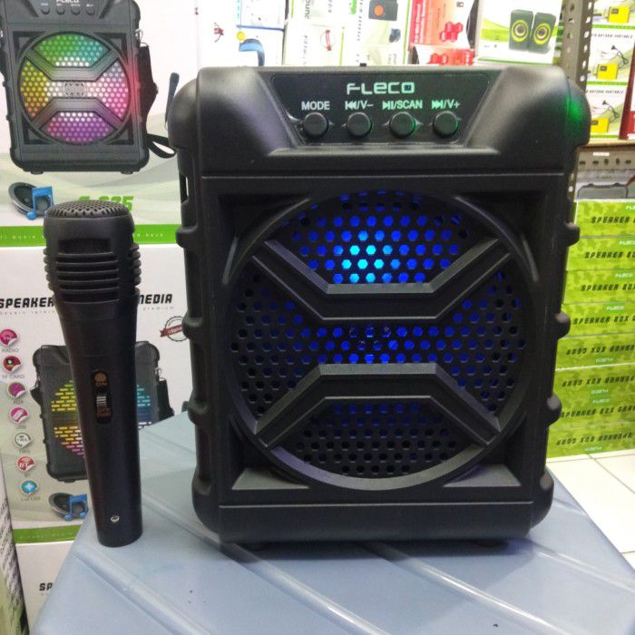 SPEAKER KARAOKE BLUETOOTH F-623 F-625 BONUS MIC