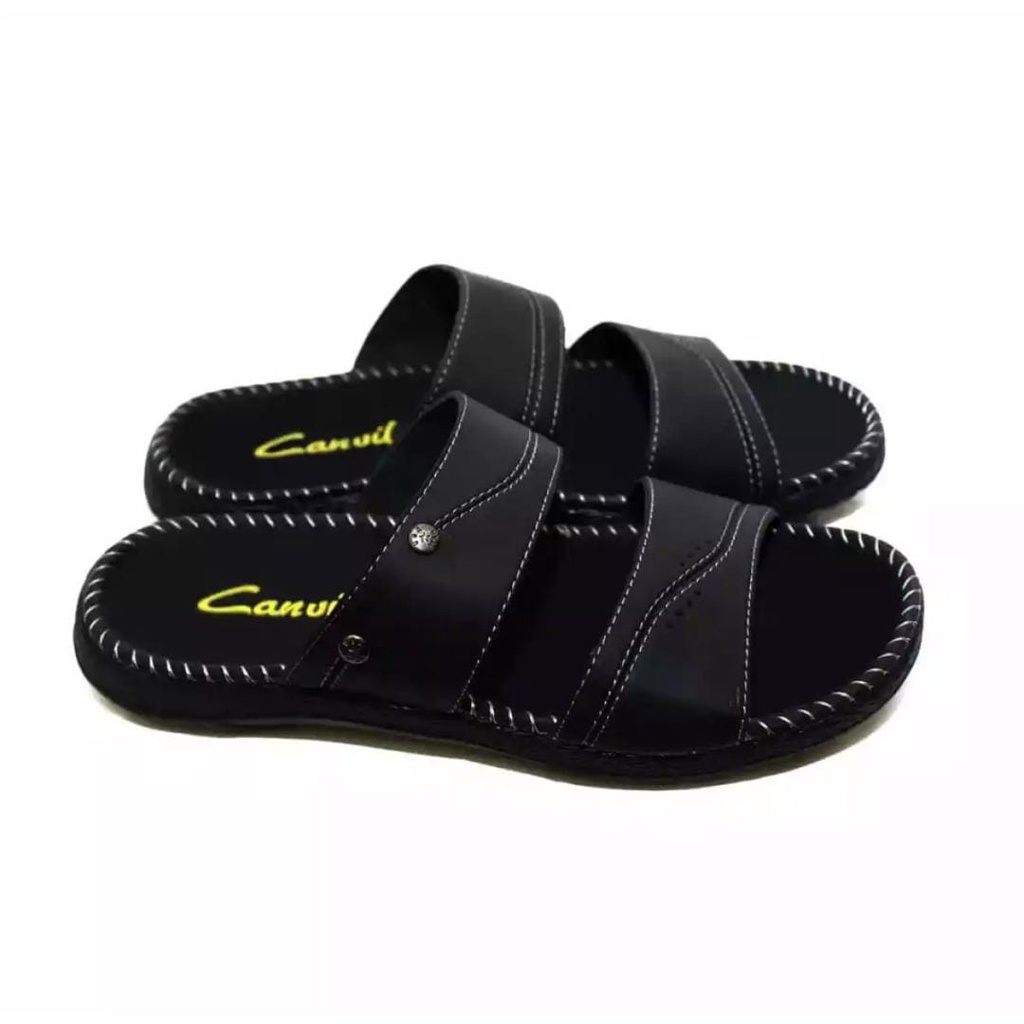 sandal pria/sandal pria casual/sandal pria keren/sandal pria masa kini/sandal canvil/sandal slop/