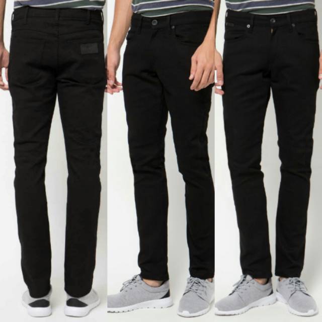 wrangler vegas skinny jeans black