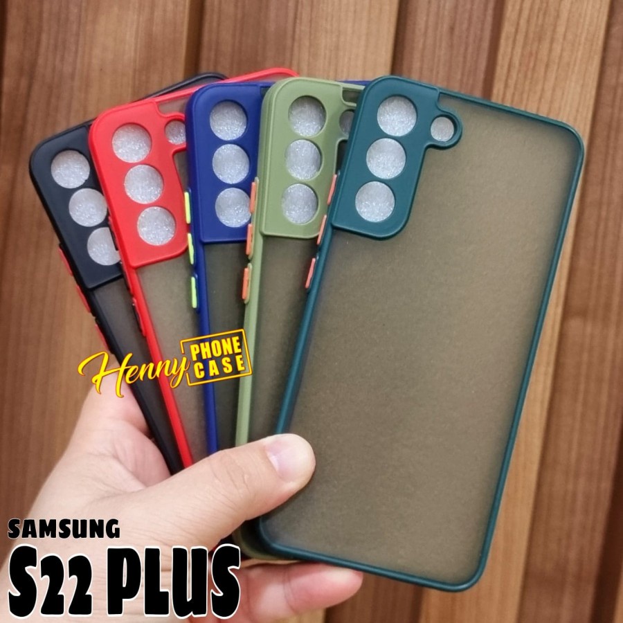 Bumper AERO CASE Samsung S22 S22 Plus S22 Ultra A13 4G 5G Premium Hardcase My Choice List Warna Matte