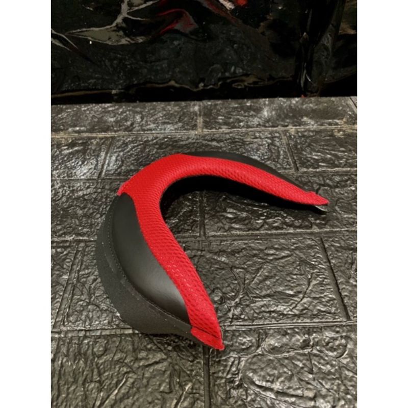 busa leher helm KYT DJ MARU ink Centro kyt galaxy hitam merah murah