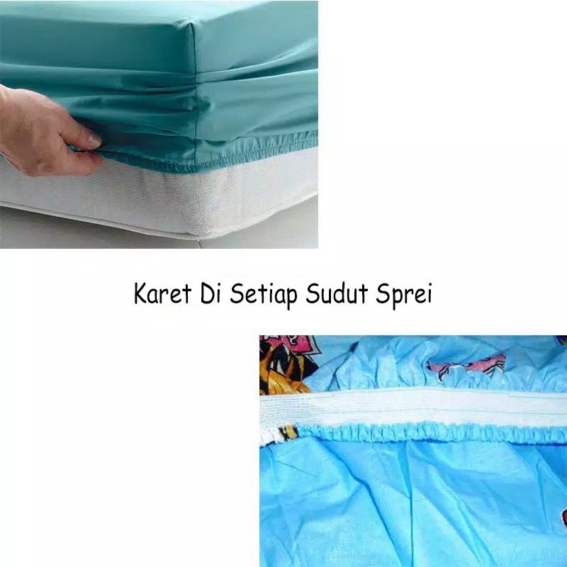 SPREI/SEPRAI HOMEMADE KOTAK AESTETIC POLOS UK 120 160 180