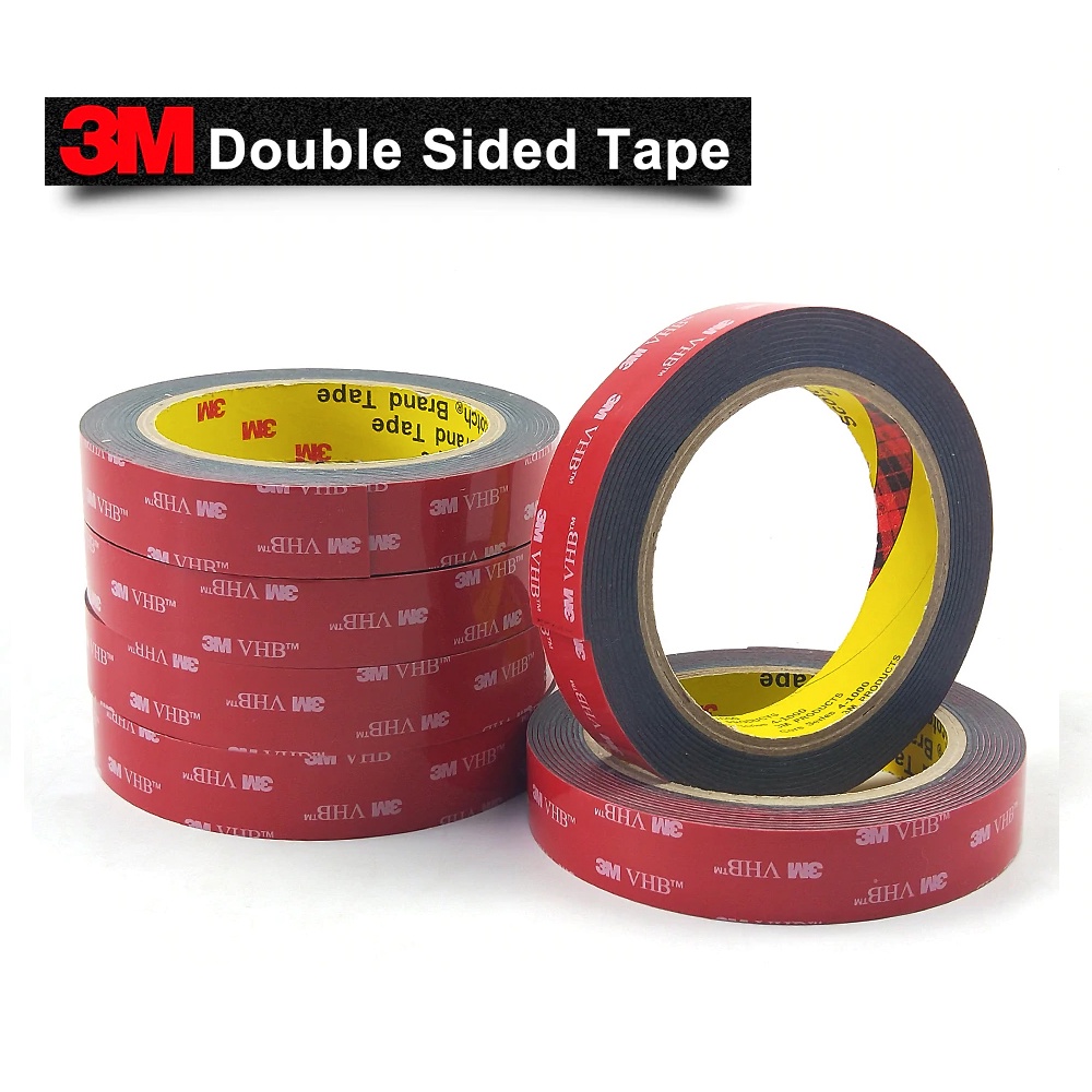

Lakban OPP Tape / Isolasi Double Tape KSATRIA Tape 3M VHB Tebal 1.1 MM, Ukuran 12MM & 24MM x 4.5M