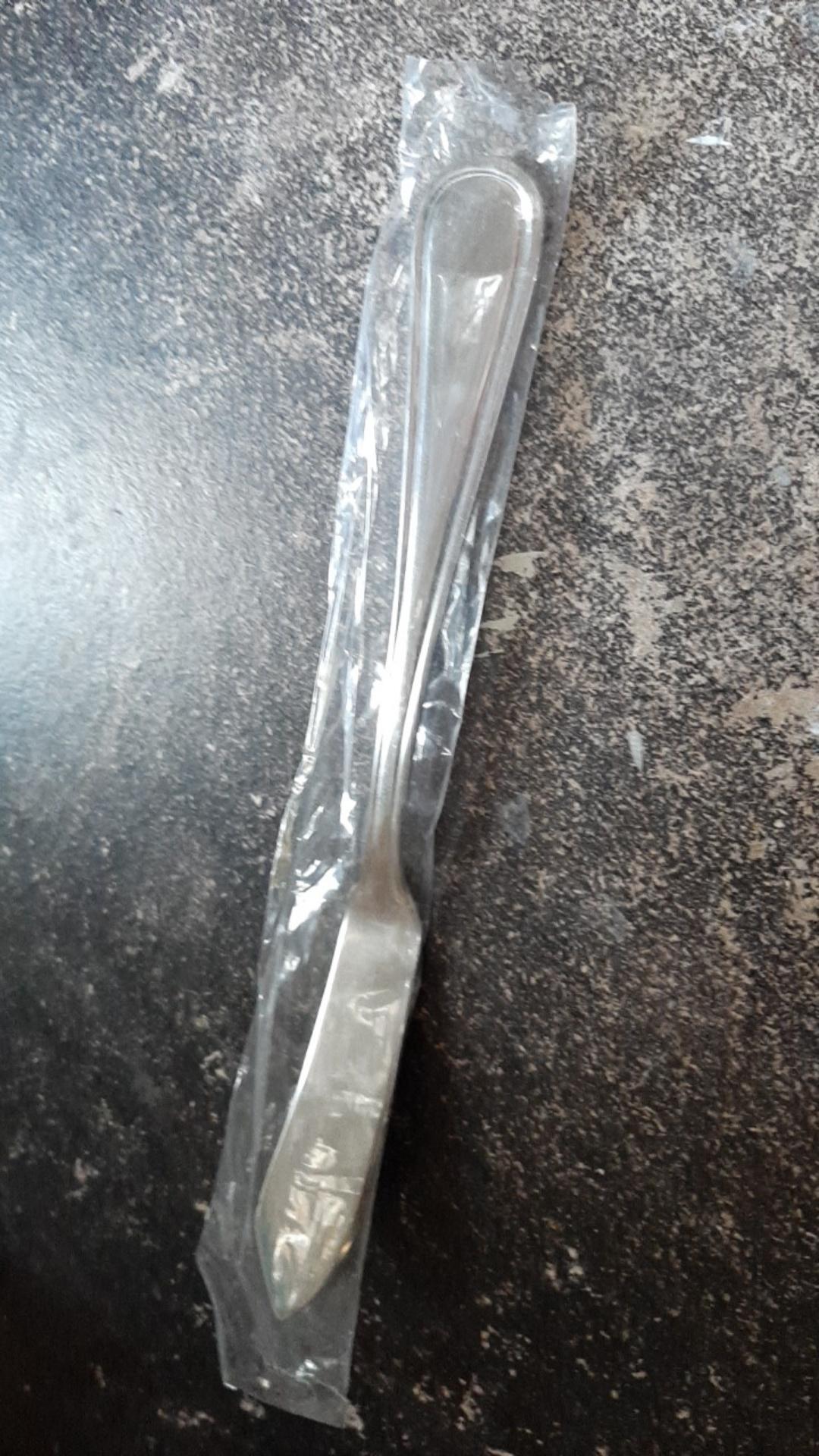 Pisau Mentega Pisau Selai Besar Stainless Butter Knife Hotel Standard Super Tebal Qtessence