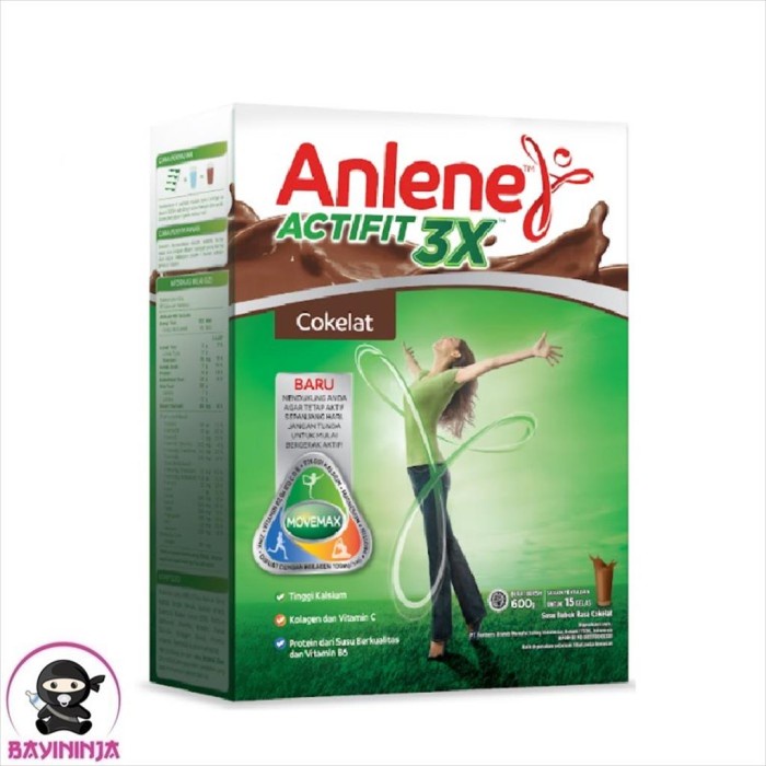 

b2011bb Anlene Actifit Cokelat Susu Kalsium Box 600 G Xa201As