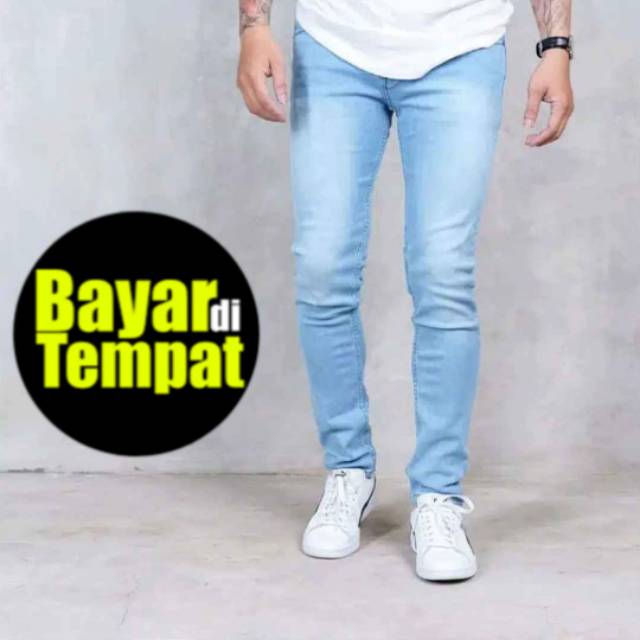 AIRBLACK DENIM TERLARIS / 784 VICTORY celana jeans NEW panjang skinny semi slimfit cowo / cowok /