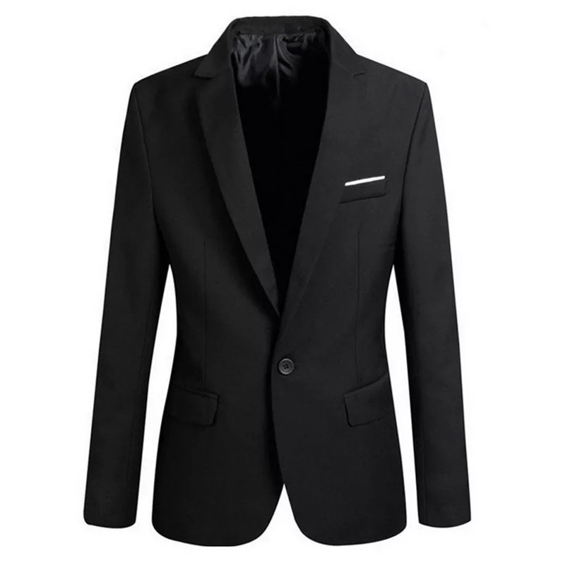 BLAZER PRIA SINGLE BUTTON BLACKLIST DESIGN SLIMFIT SUIT PREMIUM NIKAYU SLIMFIT STYLE