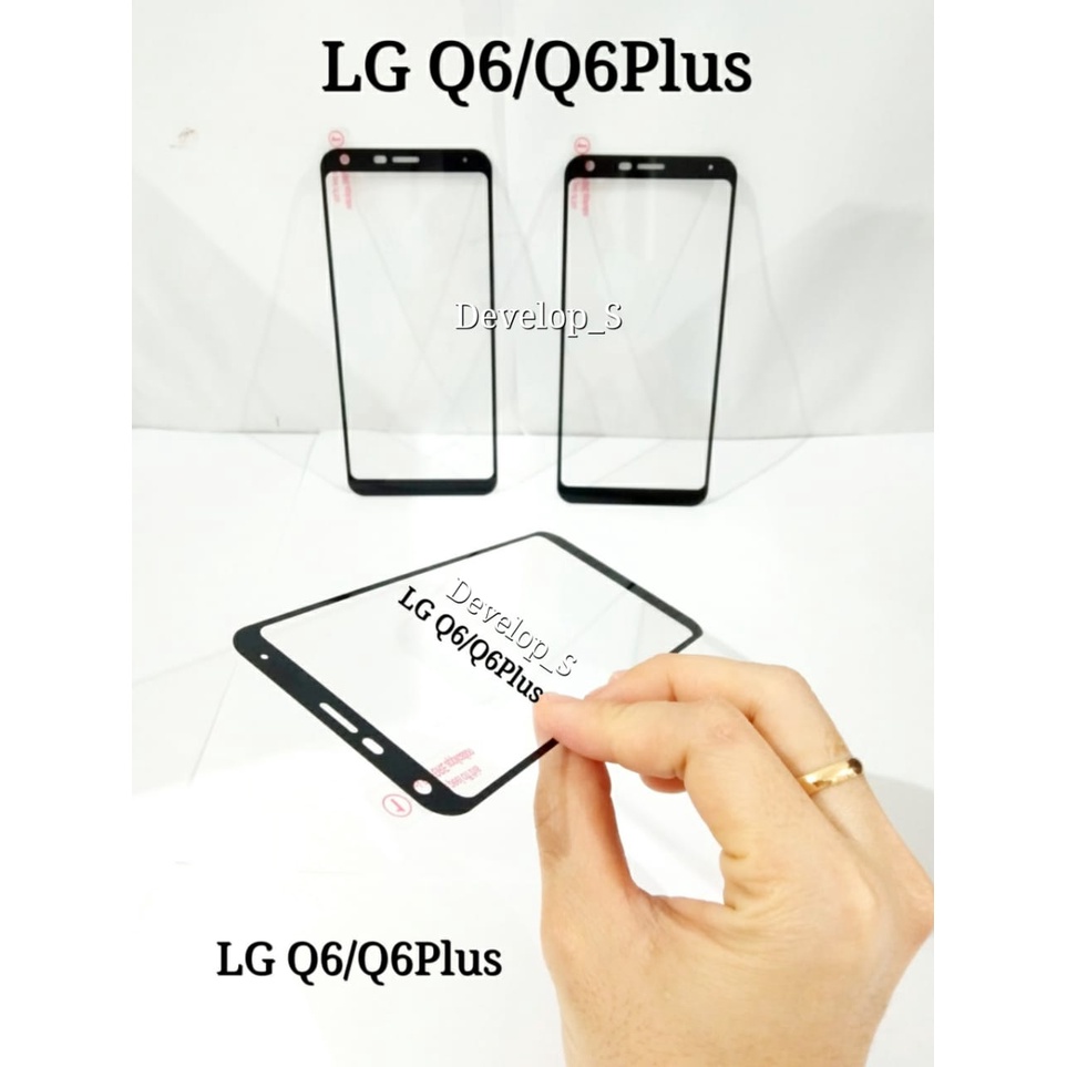 Tempered Glass Full Warna LG Q6/Q6Plus