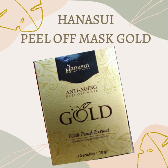 Masker Gold Hanasui BPOM