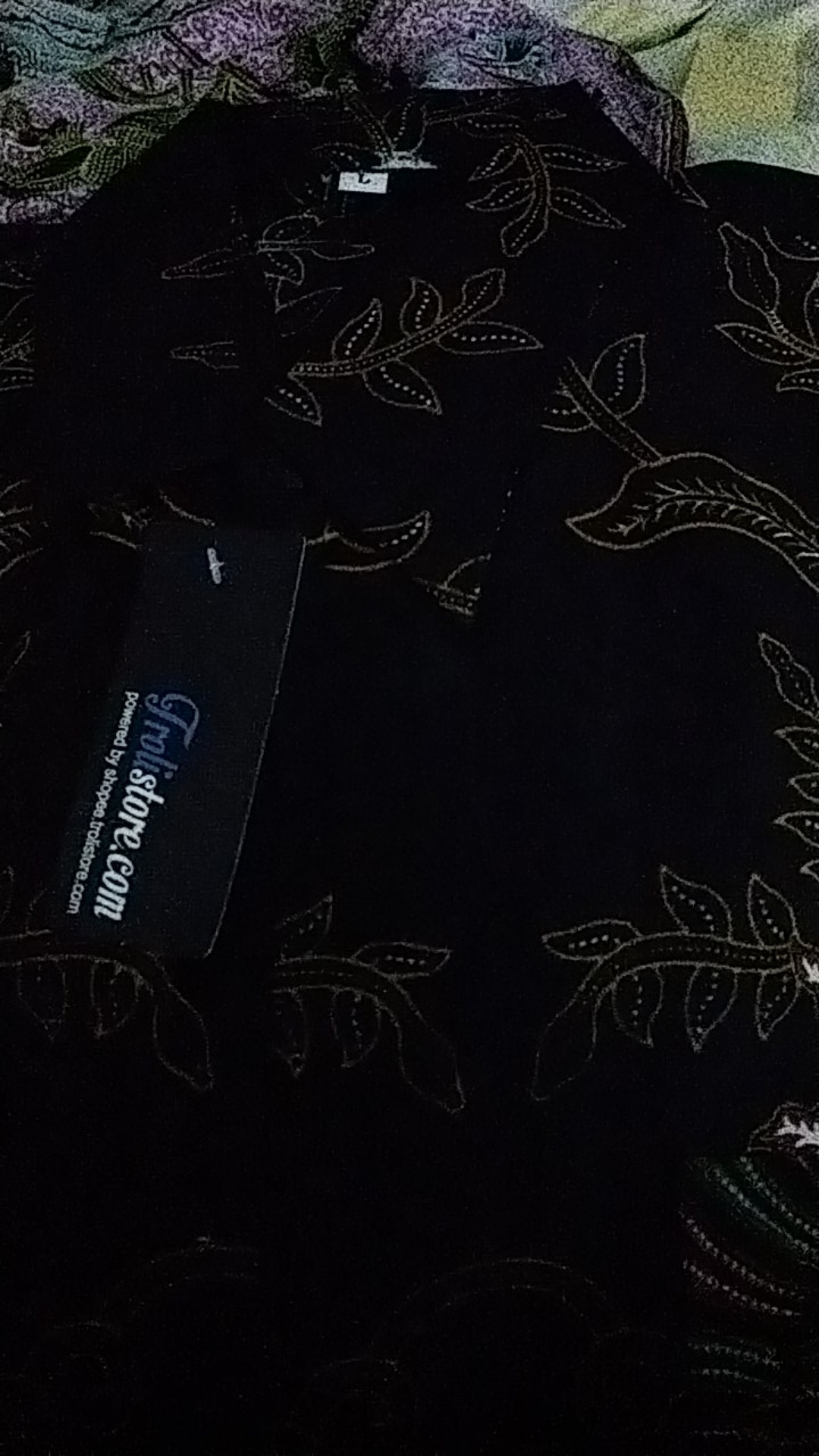 Trolistore Grosir Kemeja Batik Pria Cowok Motif Leak Pjg Lengan Panjang