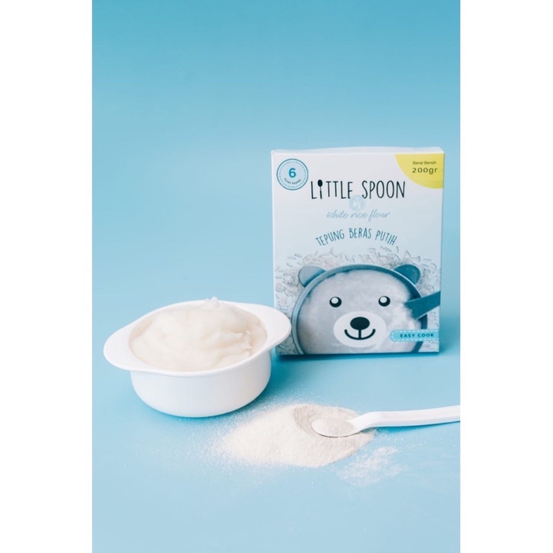 Little Spoon Tepung Beras Putih Organik MPASI Bayi 6M+ Flour Baby HALAL