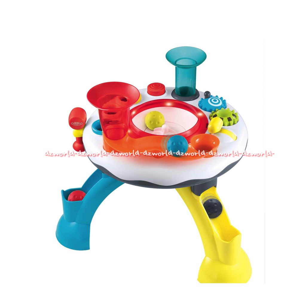 ELC Little Senses Light And Sounds Activity Table Mainan Belajar Suara Mainan Belajar Tegak Berdiri Jalan untuk Bayi Edukasi Warna Musik