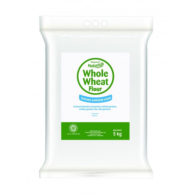 

Tepung Whole Wheat Naturich 5 Kg