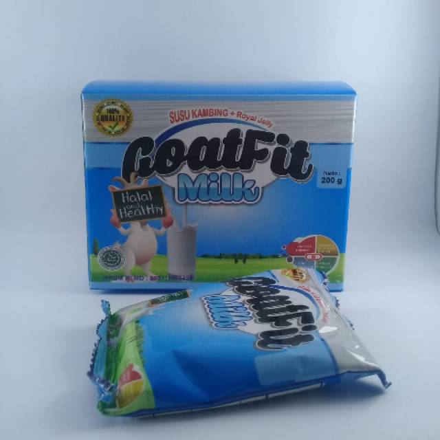 

Susu kambing GOATFIT MILK plus royal jelly sachet