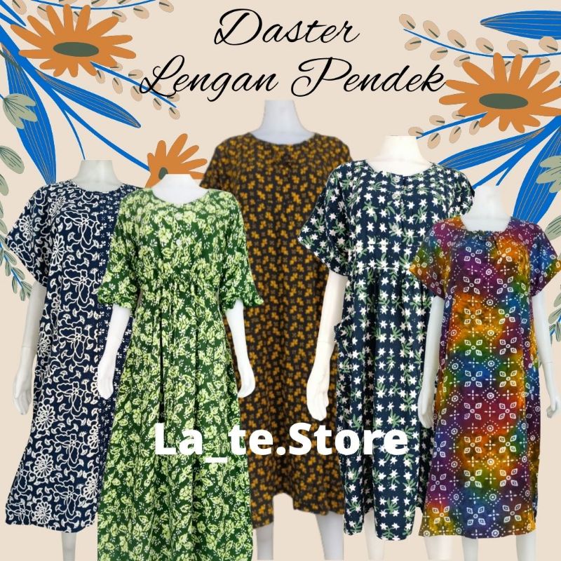 Dewi Untari Daster Batik Solo Bahan Rayon Daster Batik