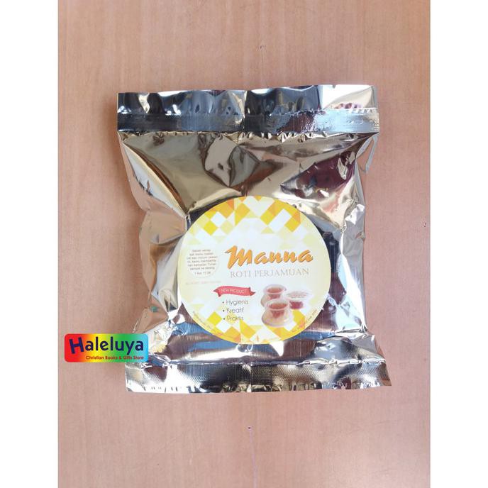 

Hosti Ayat Manna Roti Perjamuan Kudus 100 Pcs