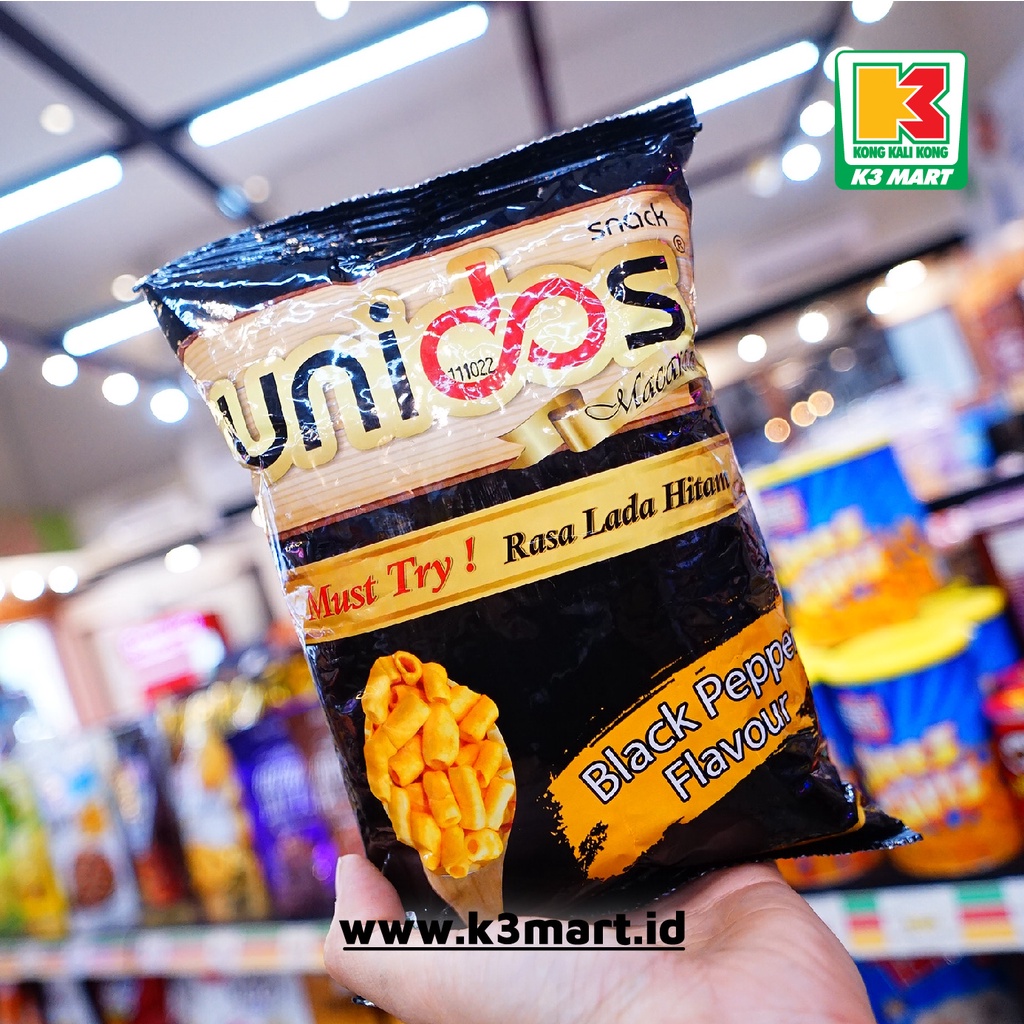 

Unidos Macaroni Rasa Lada Hitam 68gr