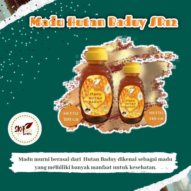 

MADU HUTAN BADUY 300 gr/MADU SR12/MADU MURNI/MADU ASLI