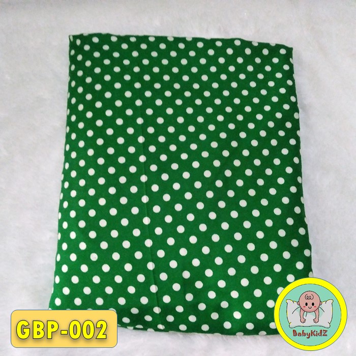 Cukin Gendongan Bayi Samping Motif Polkadot Model Selendang Jarik Modern Bahan Katun Mikro Lembut