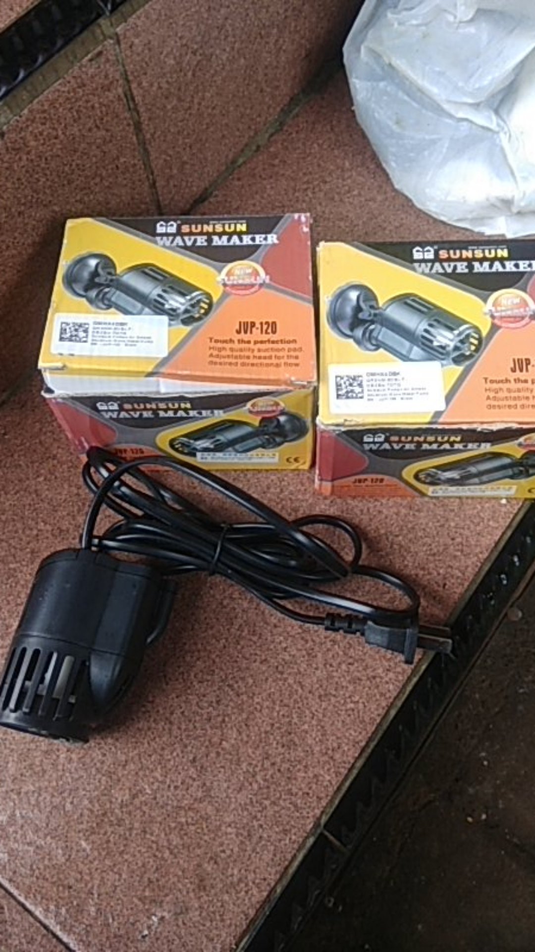 Pompa Air Ombak Akuarium Wave Maker Pump 6w - Jvp-120