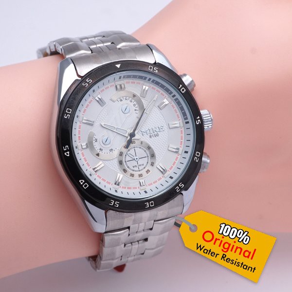 Jam Tangan Pria Original Mike 8150M Water Resist Proof Anti Air