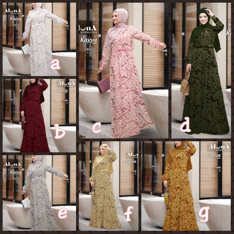 Kayya gamis by Aluna Mirranda