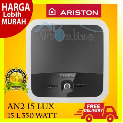 ARISTON Water Heater Listrik 15 Liter ANDRIS 2 LUX - AN2 LUX 15