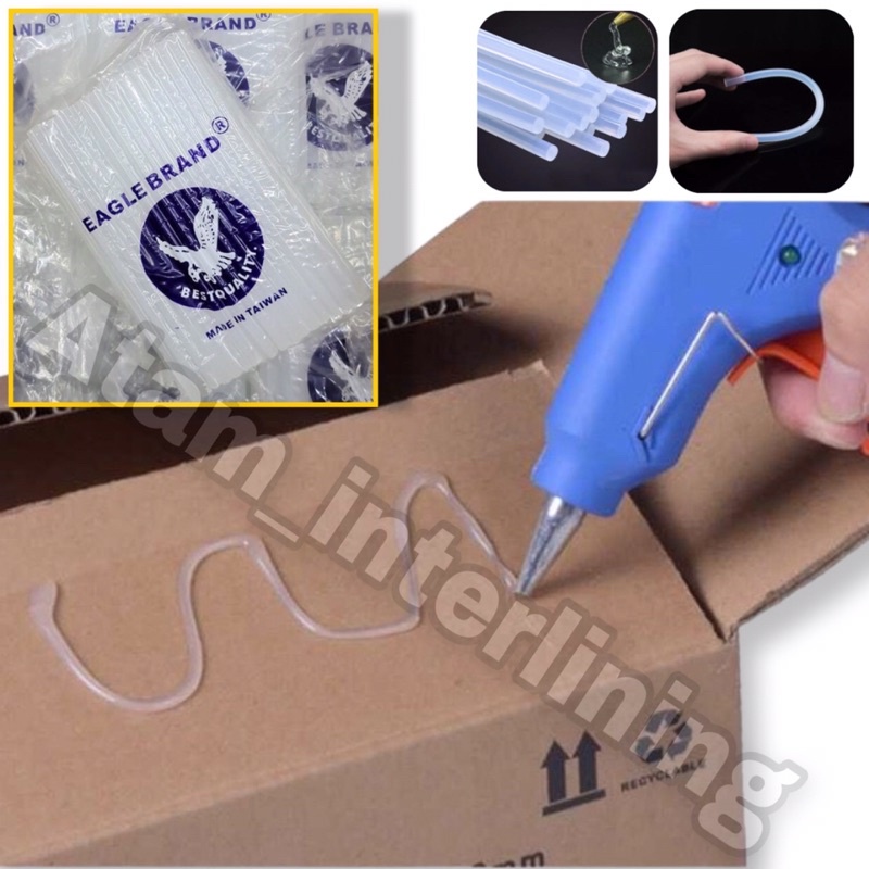 

H7Y Per 1 Kilo Refill Lem Lilin Tembak KECIL EAGLE Isi Lem Tembak Stick Stik Glue Gun Stick Lem