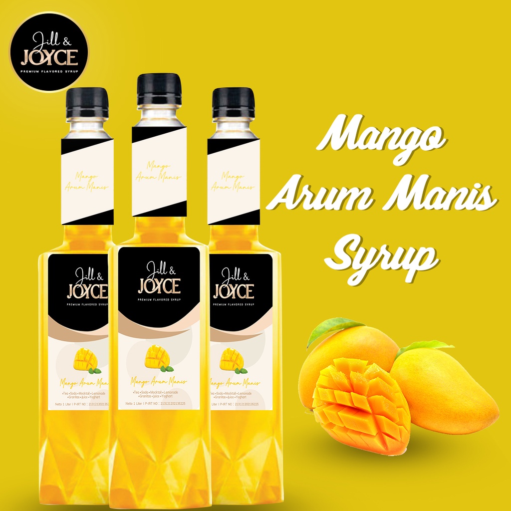 

JILL & JOYCE Mango Arum Manis Syrup 1 Liter