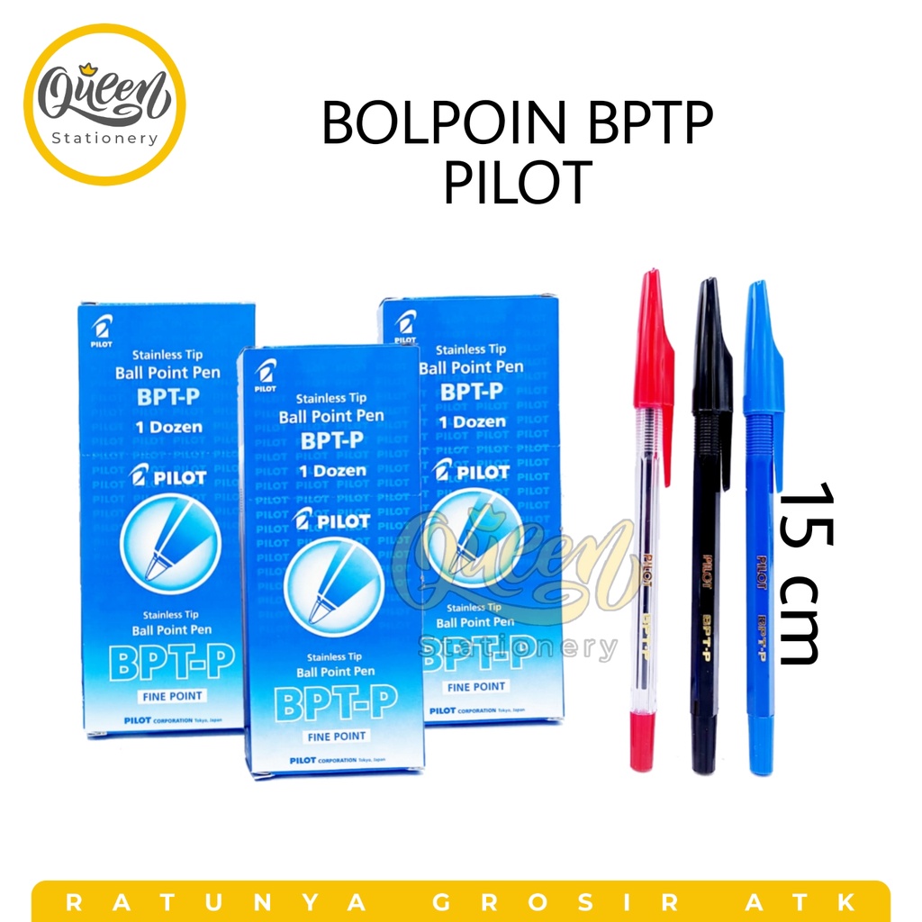 

1 PCS BOLPEN BPTP PILOT / BOLPEN MURAH / BOLPOIN PILOT / PULPEN PILOT / BOLPEN