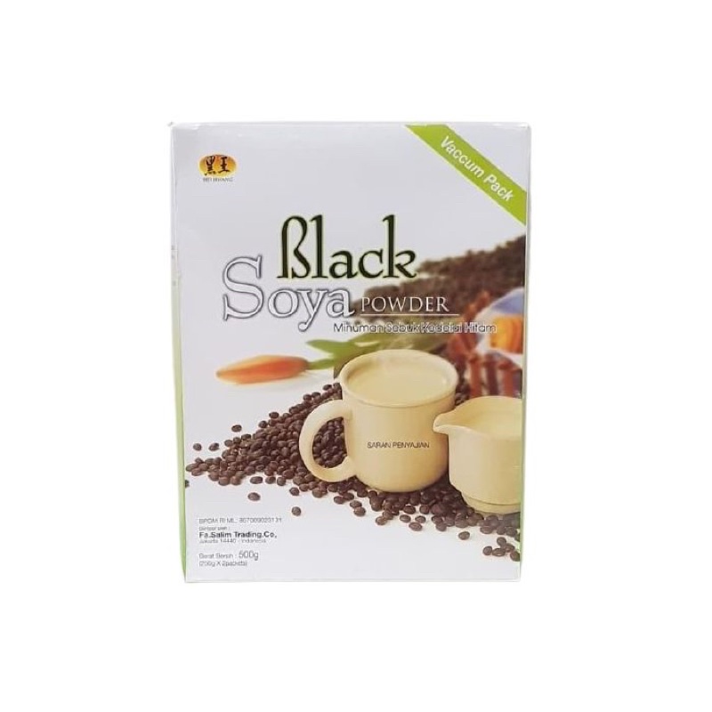 hei hwang black soya powder susu kedelai hitam 500 gr