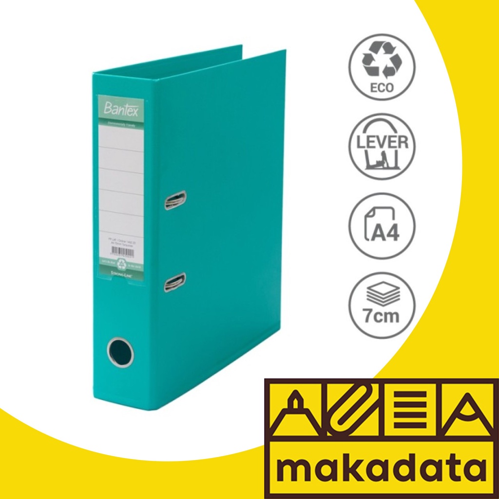 

ORDNER BANTEX A4 1450-22 7cm WARNA TURQUOISE MURAH