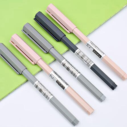 Portable Student Office Stationery 0.5mm M&amp;G Cute Black Refill Gel Pen