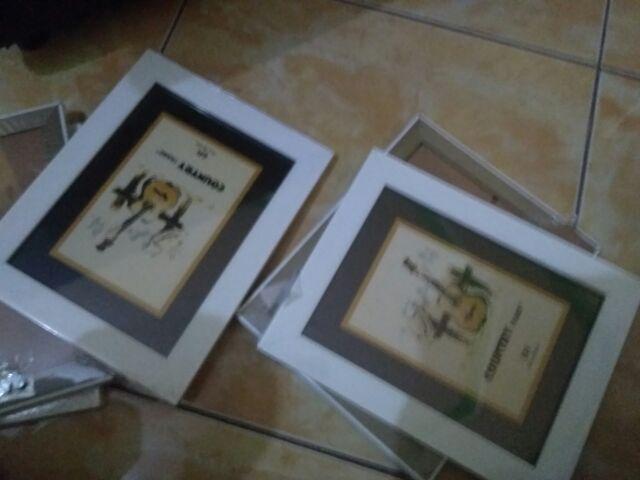 Frame Foto Minimalis Ukuran 5r Warna Putih