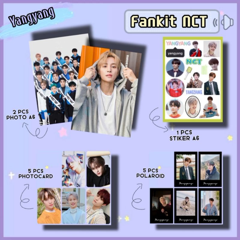 Fankit Yangyang / FANKIT KPOP / FANKIT NCT YANGYANG / WAYV