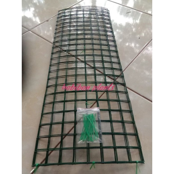 Media penyangga tanaman rambat ram kawat anti karat kuat dan tahan lama