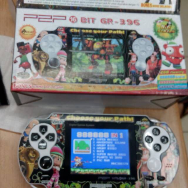 P2P 16 bit gr-396 game portable