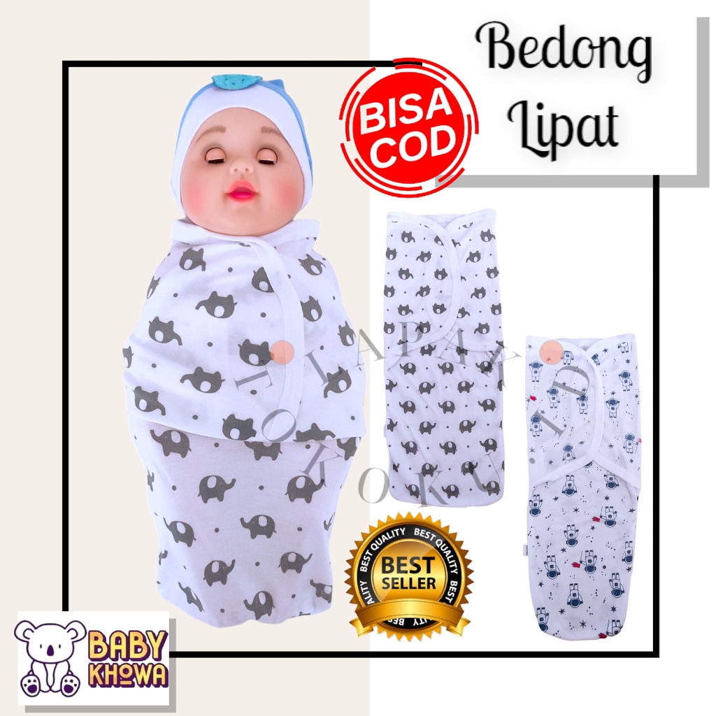 Bedong Bayi Lipat Bedong Bayi Instant Katun Selimut Bayi Newborn Bedong Bayi Bedong Anak