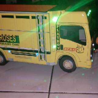 MINIATUR TRUK  ANTI GOSIP GIGA  VARIASI  RC FULL LAMPU 