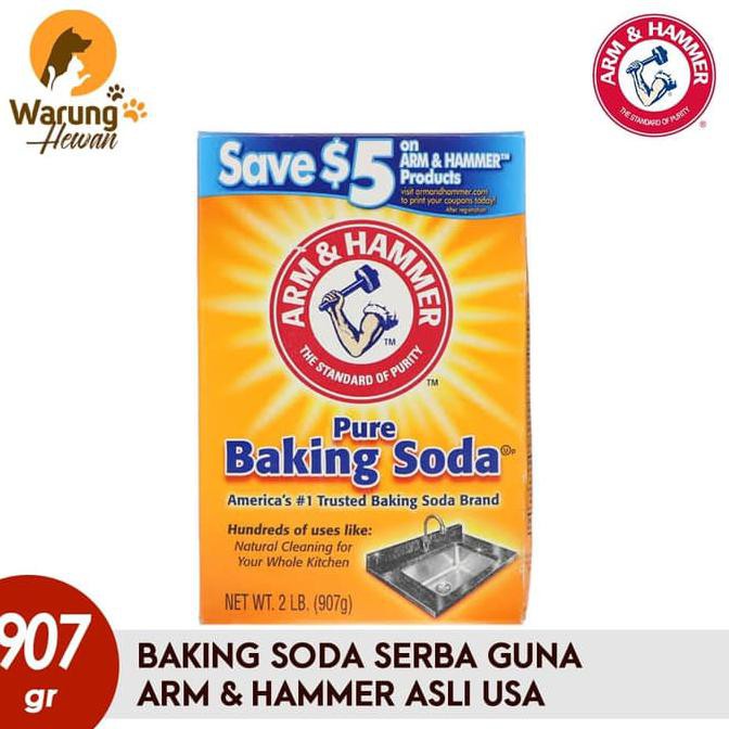 

Baking Soda Serba Guna Arm & Hammer 907 g MADE IN USA GRATIS ONGKIR Kode 1160